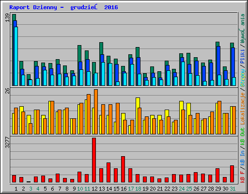 Raport Dzienny -  grudzień 2016