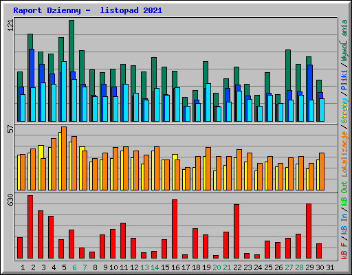 Raport Dzienny -  listopad 2021