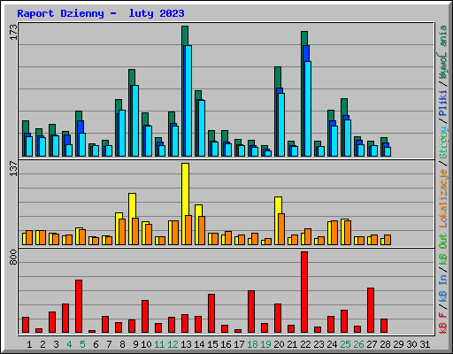 Raport Dzienny -  luty 2023
