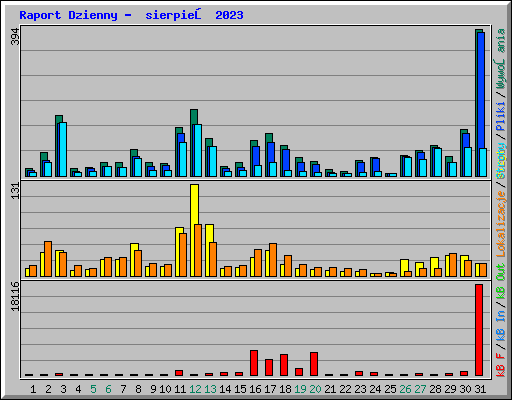 Raport Dzienny -  sierpień 2023