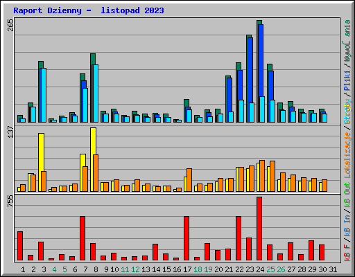 Raport Dzienny -  listopad 2023