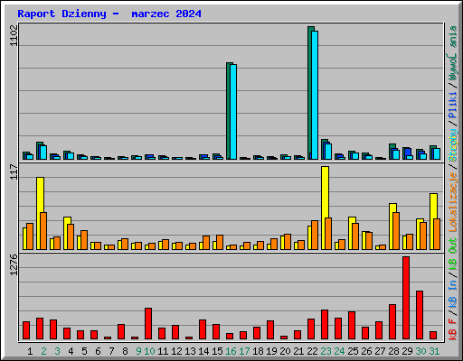 Raport Dzienny -  marzec 2024