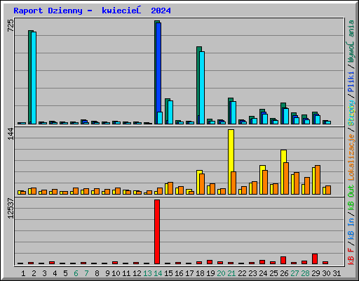 Raport Dzienny -  kwiecień 2024