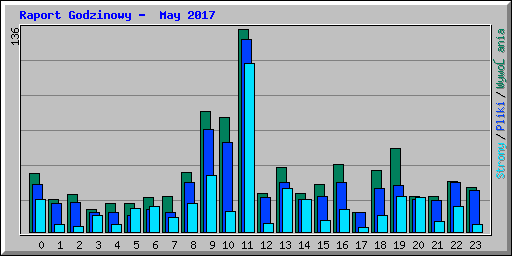 Raport Godzinowy -  May 2017