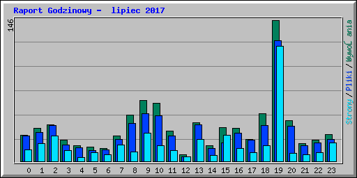 Raport Godzinowy -  lipiec 2017
