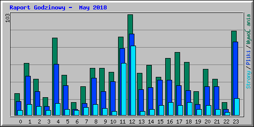 Raport Godzinowy -  May 2018