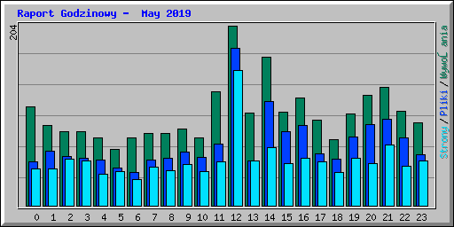 Raport Godzinowy -  May 2019