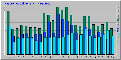 Raport Godzinowy -  May 2021