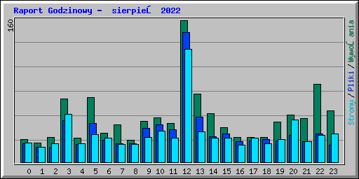 Raport Godzinowy -  sierpień 2022