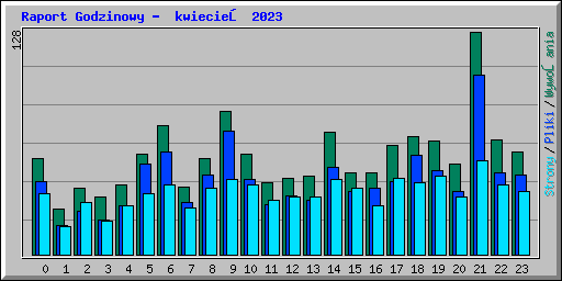 Raport Godzinowy -  kwiecień 2023