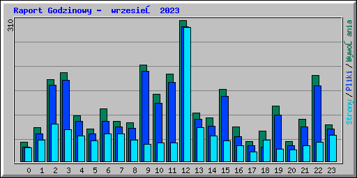 Raport Godzinowy -  wrzesień 2023