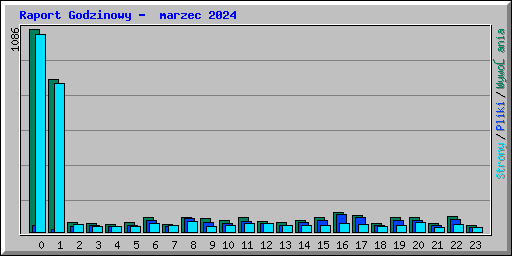 Raport Godzinowy -  marzec 2024