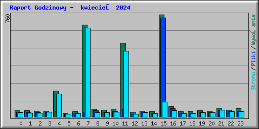 Raport Godzinowy -  kwiecień 2024